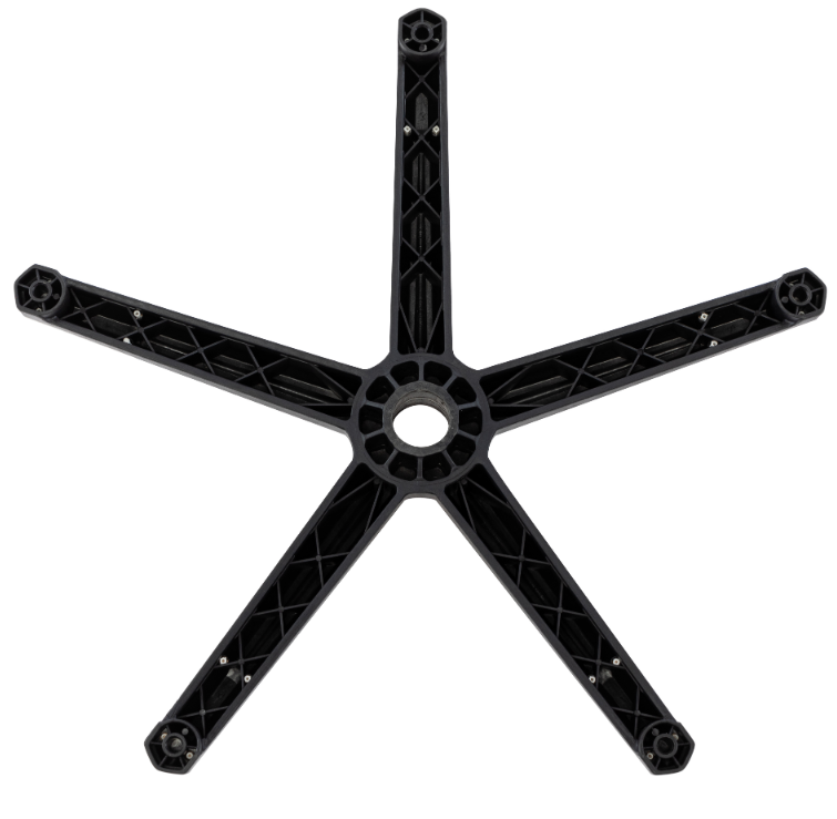 Black and white arrow nylon base Black and white arrow nylon base